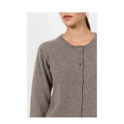 Leveté Room cardigan – LR-Eloise 15 (Lysebrun)
