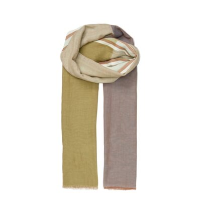 Beck Sondergaard tørklæde - Kikko Cowea Scarf – 0000612002 – 1319 Khaki Green 