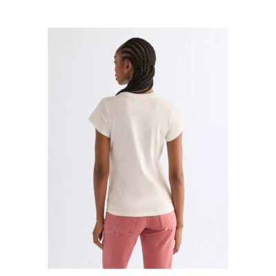 Wrangler t-shirt – Shrunken band (Råhvid) Wrangler t-shirt - Shrunken Band Tee – 112378024 – Worn White