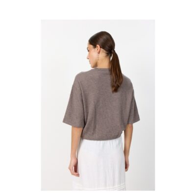 Levete Room strik t-shirt - LR-Ismaila 23 – 101323 – 8845 Falcon