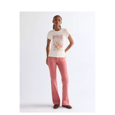 Wrangler t-shirt – Shrunken band (Råhvid) Wrangler t-shirt – Shrunken band (Råhvid) - Billede 4
