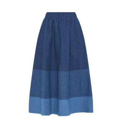 La Rouge nederdel - Vita (Blå) La Rouge denim nederdel - Vita Skirt – LR1846 – Denim