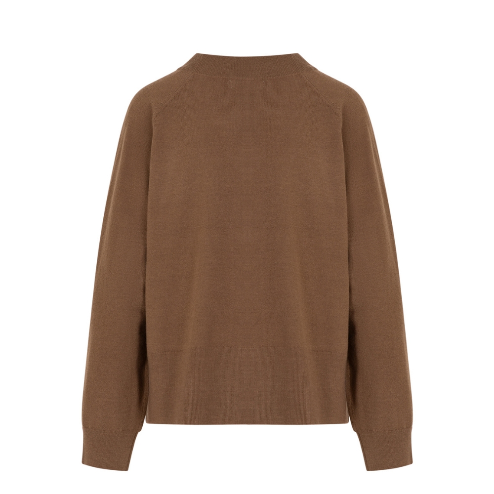Coster Copenhagen cardigan - Comfy (Brun) Cosdter Copenhagen cardigan - Strik Cardigan Comfy – 261-2115– Mocca mousse