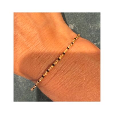 Ibu Jewels armbånd - GR02 Lulu Maxie (Black)