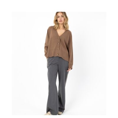 Coster Copenhagen cardigan - Comfy (Brun) Cosdter Copenhagen cardigan - Strik Cardigan Comfy – 261-2115– Mocca mousse