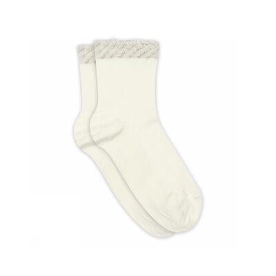 MP Denmark ankelstrømper - Dina Short Socks – 77780 – 432 Snow White