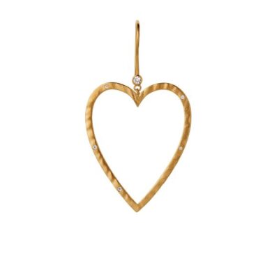 Stine A Hjerte vedhæng 1370-02 (Guld)