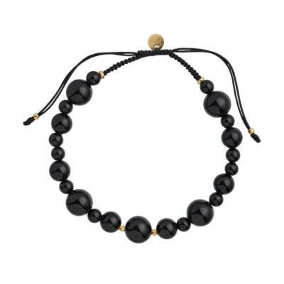 Stine A Perle armbånd 3217-02 (Sort)