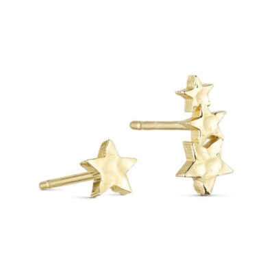 Pure by Nat øreringe – Zoe 45954 (Guld)