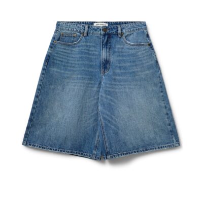 Sofie Schnoor denim shorts - StokeSW Oversized Shorts - SNOS727 - Denim Blue