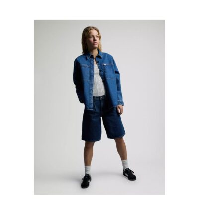 Lee shorts - Drapey Jort (Mørkeblå) Lee shorts - Relaxed Drapey Jort - 112376718 - Overt Wash
