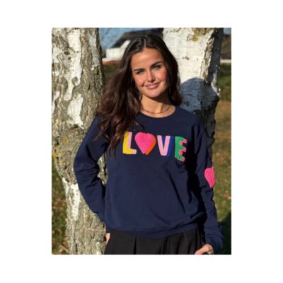 Lulu's Love sweatshirt - Dobb. Love (Navy)