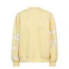Haute L Amitie sweatshirt - Maxi Split Logo Sweat – HL10413 - Pale Yellow