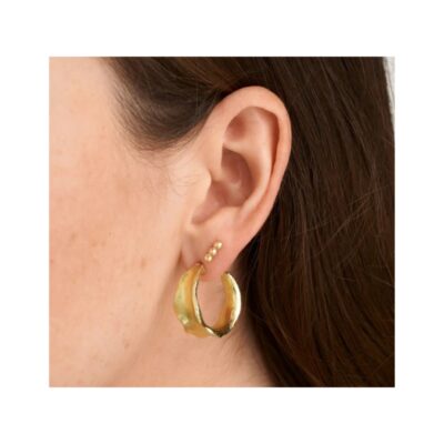 Pure by Nat øreringe – 45813 (Guld)