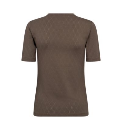 Hype the Detail t-shirt - Logoprint T-shirt - 3-600-200 - 2 Brown