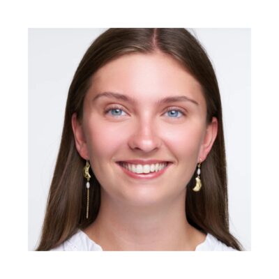 Pure by Nat øreringe – Noelle 45962 (Guld)