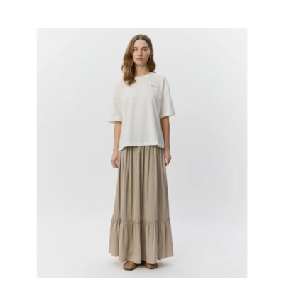 Sofie Schnoor boxy t-shirt - VeraSW Boxy T-shirt – S262315 – White Alyssum