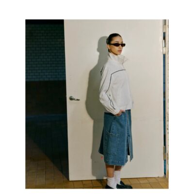 HUmble denim nederdel - OdessaHBS Skirt – 181050 – Blue denim