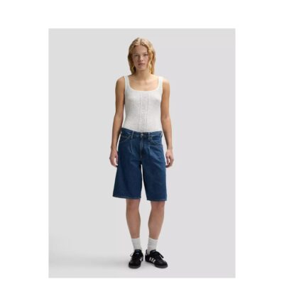 Lee shorts - Drapey Jort (Mørkeblå) Lee shorts - Relaxed Drapey Jort - 112376718 - Overt Wash