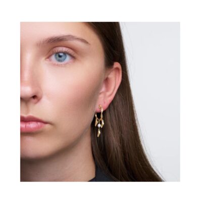 Pure by Nat øreringe – Nadia 45922 (Guld)