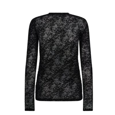 Hype the Detail bluse - 3-852-14 (Sort) Hype the Detail bluse - Lace Blouse - 3-852-14 - 9 Black
