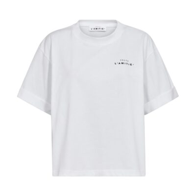 Hauté L’ Amitié t-shirt – Crew Neck Tee 10122 (Hvid)