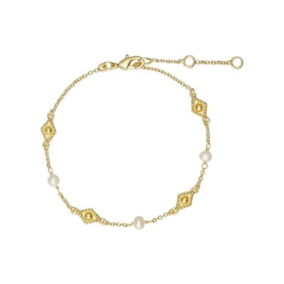 Pure by Nat forgyldt armbånd – Hailey 40714 (Guld)