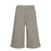 Ivy Copenhagen Bermuda shorts eller Jorts -  IVY-Augusta Long Shorts Wash Black Sailor Stripe – I235809