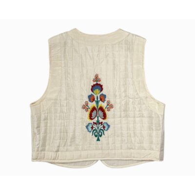 Lollys Laundry Vest – MistLL (Råhvid)