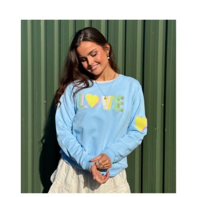 Lulus Love sweatshirt - Is-LOVE multi HEAVEN sweat shirt