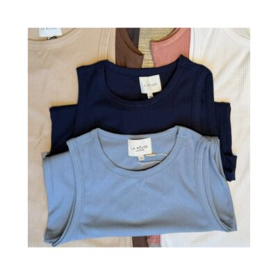 La Rouge top - Lisa singlet – LR1103 (Light Blue)