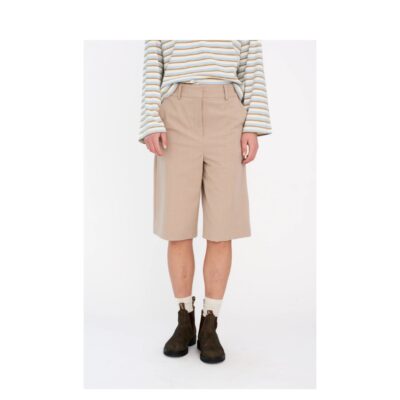Ivy Copenhagen shorts - IVY-Andrea (Beige) Ivy Copenhagen lange shorts -. IVY-Andrea Long Shorts - I235634 - Beige