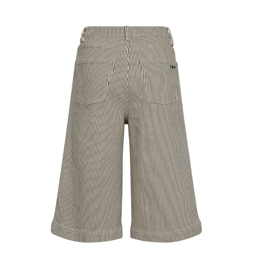 Ivy Copenhagen shorts - IVY- Augusta (Sort/Råhvid) Ivy Copenhagen Bermuda shorts eller Jorts - IVY-Augusta Long Shorts Wash Black Sailor Stripe – I235809