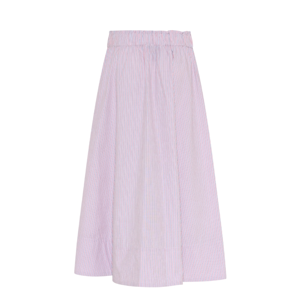La Rouge nederdel - Silje (Rød) La Rouge stribet nederdel - Silje Skirt – LR1885 – Red Stripe