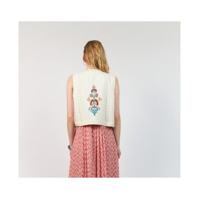 Lollys Laundry Vest – MistLL (Råhvid)
