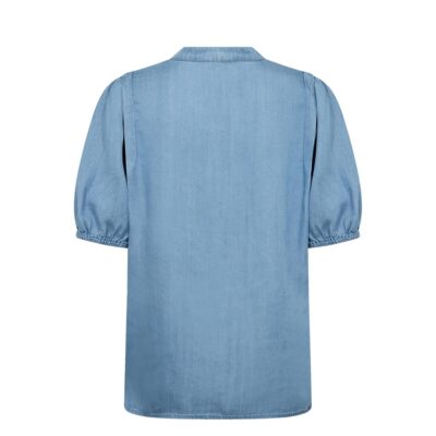 Leveté Room denim skjorte - LR-Rora 1 - 201144 - 2085 Mid Blue Denim