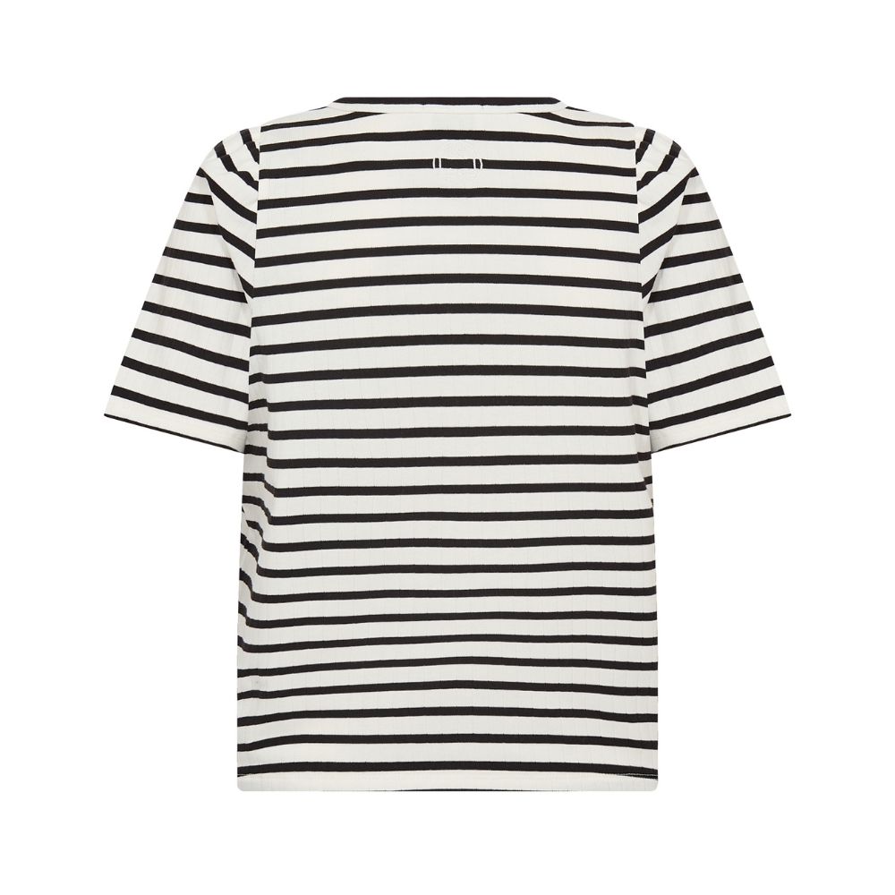 Leveté Room t-shirt - LR-Neddie 1 (Hvid/Sort) Levete Room t-shirt - LR-Neddie 1 – 101275 - 1001C Star White Combi