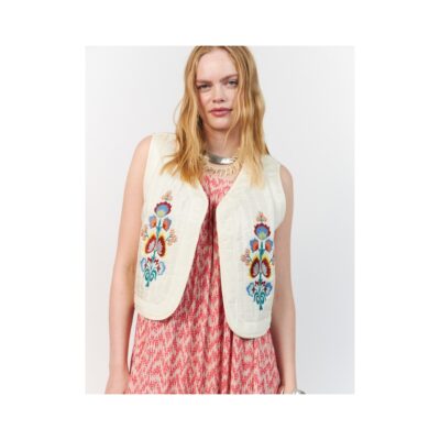 Lollys Laundry Vest – MistLL (Råhvid)