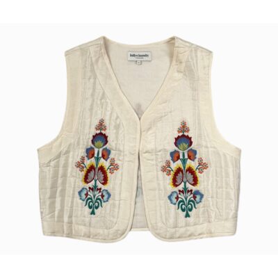 Lollys Laundry Vest – MistLL (Råhvid)