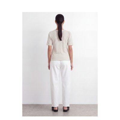 Levete Room t-shirt - LR-Neddie 1 – 201244 - 1020C Plaza Taupe
