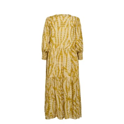 Gossia kjole - CloeGO Dress – G2896 – Yellow Flames