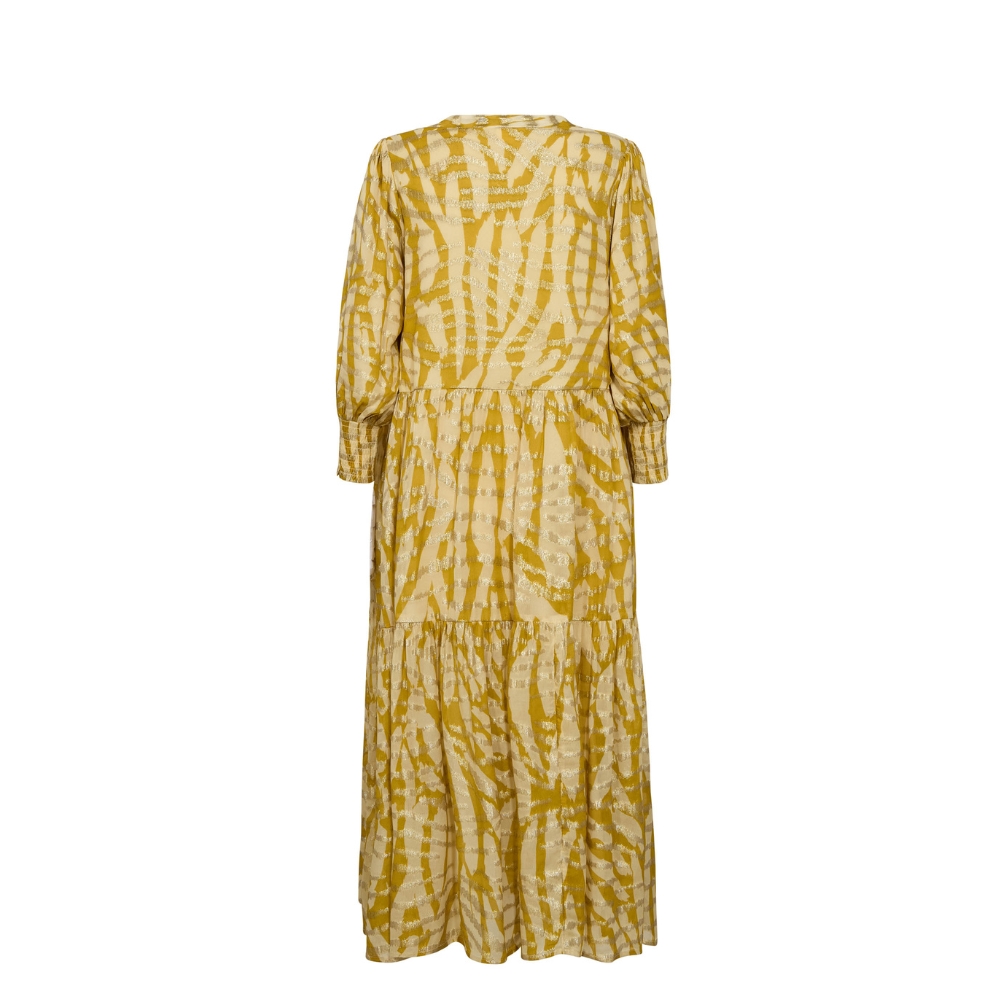 Gossia kjole - CloeGO (Gul) Gossia kjole - CloeGO Dress – G2896 – Yellow Flames