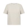 Levete Room t-shirt - LR-Neddie 1 – 201244 - 1020C Plaza Taupe