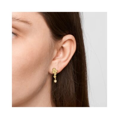 Pure by Nat øreringe - Josie short post earring – 45975 (G/P)
