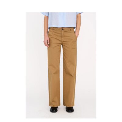 Ivy Copenhagen chinos - IVY-Karmey Wide (Mørk Sand) Ivy Copenhagen chinos - IVY-Karmey Chino Wide Pant - I235434 - Dark Desert