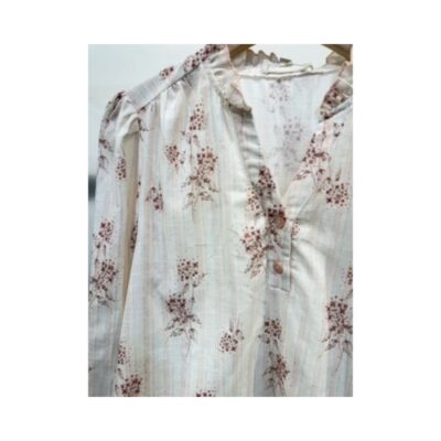 Lecoco skjorte – Violet (Creme)