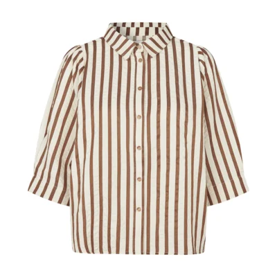 Lollys Laundry skjorte – BonoLL (Brun)