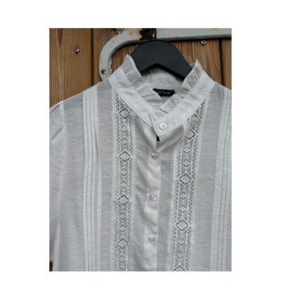 Qnuz skjorte - Beau shirt – 9363 – 11 Ecru