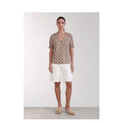 Levete Room bluse - LR-Rinni 2 – 201258 – 8500C Fossil Combi