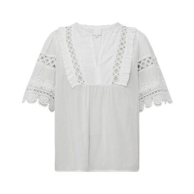 Gossia bluse – ZelinaGO (Hvid)